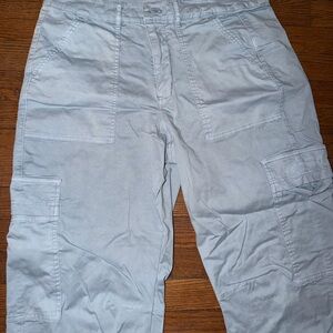 Universal Thread Light Blue Cropped Cargo Pants